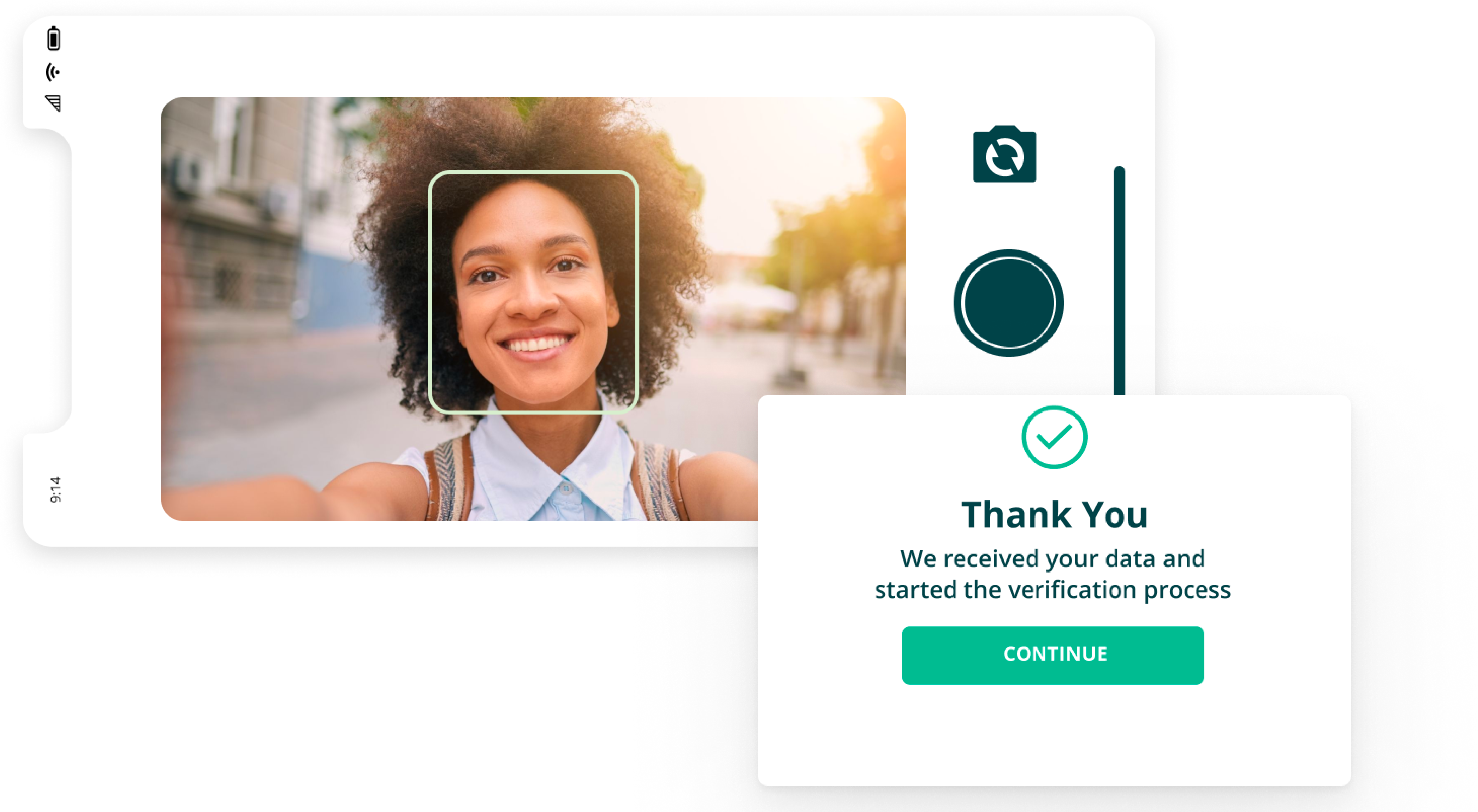 OneID Verification. Powered by Certn.