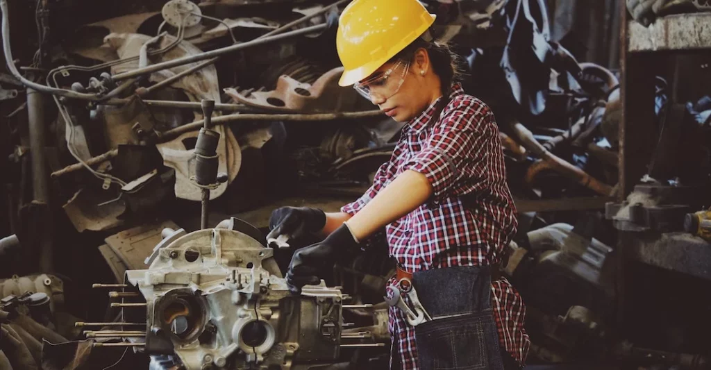 female skilled labour