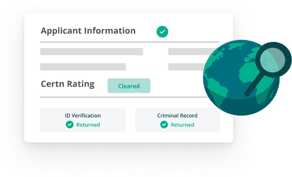 Applicant Information Certn Rating