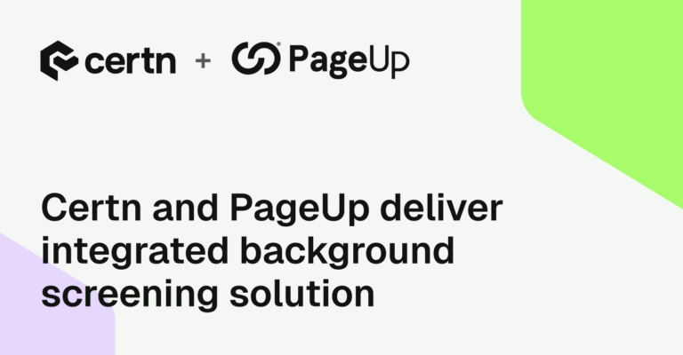 Certn and PageUp deliver integrated background screening solution