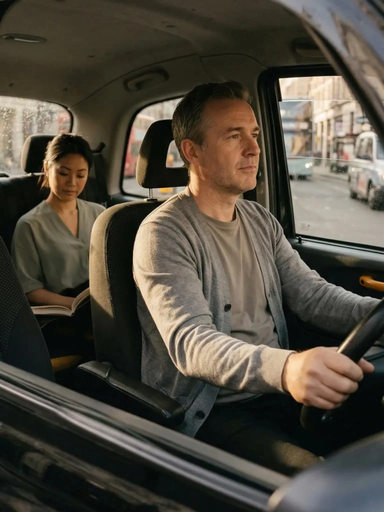 uk self employed taxi driver